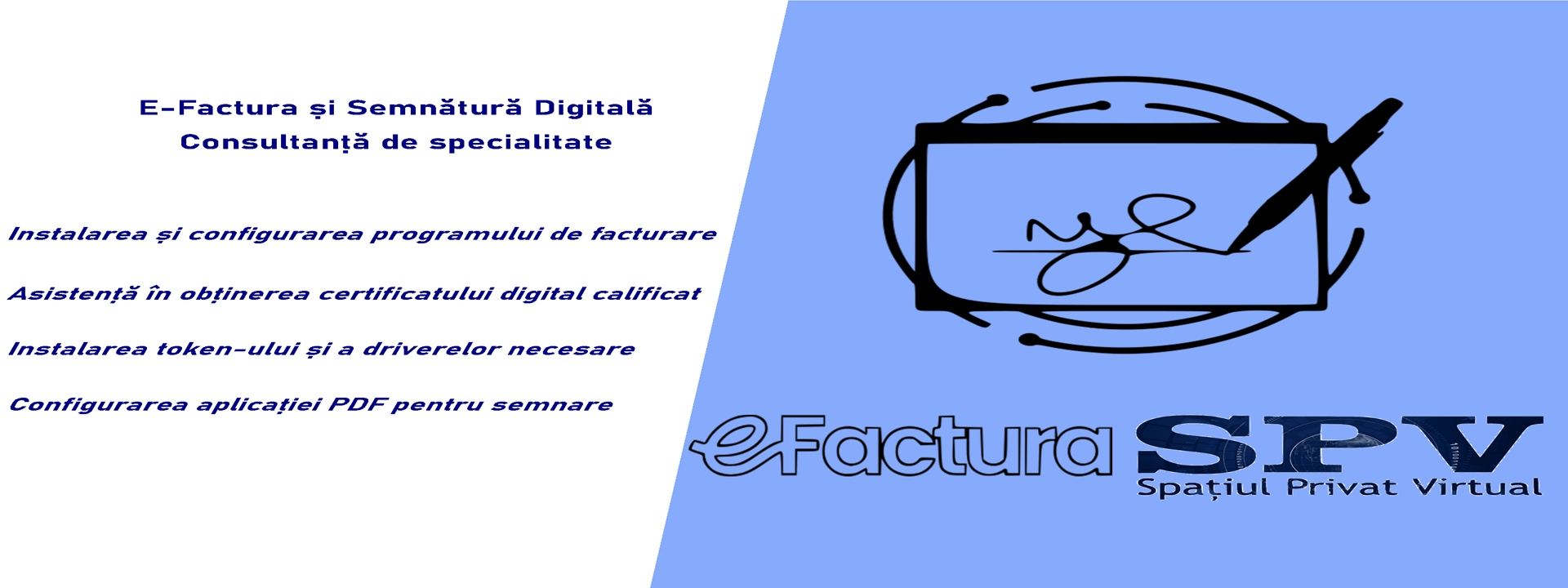descriere servicii configurare certificat digital calificat și semnatură electronică-România